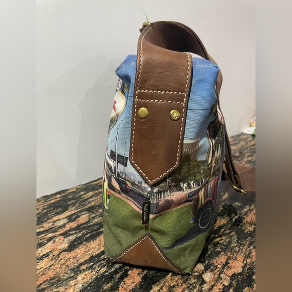 Original Paul smith messenger canvas bag. Medium size. Used - Picture 12 of 13